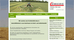 Desktop Screenshot of ewers-landtechnik.de